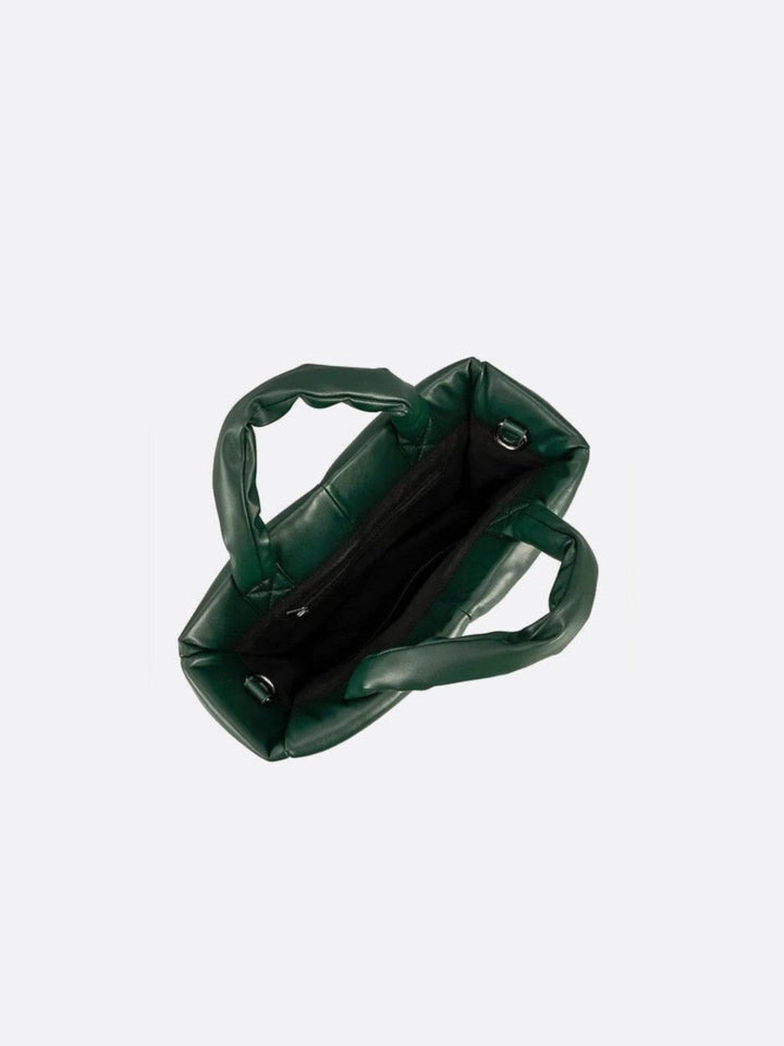 Bolso tote acolchado rectangular<br> Arano