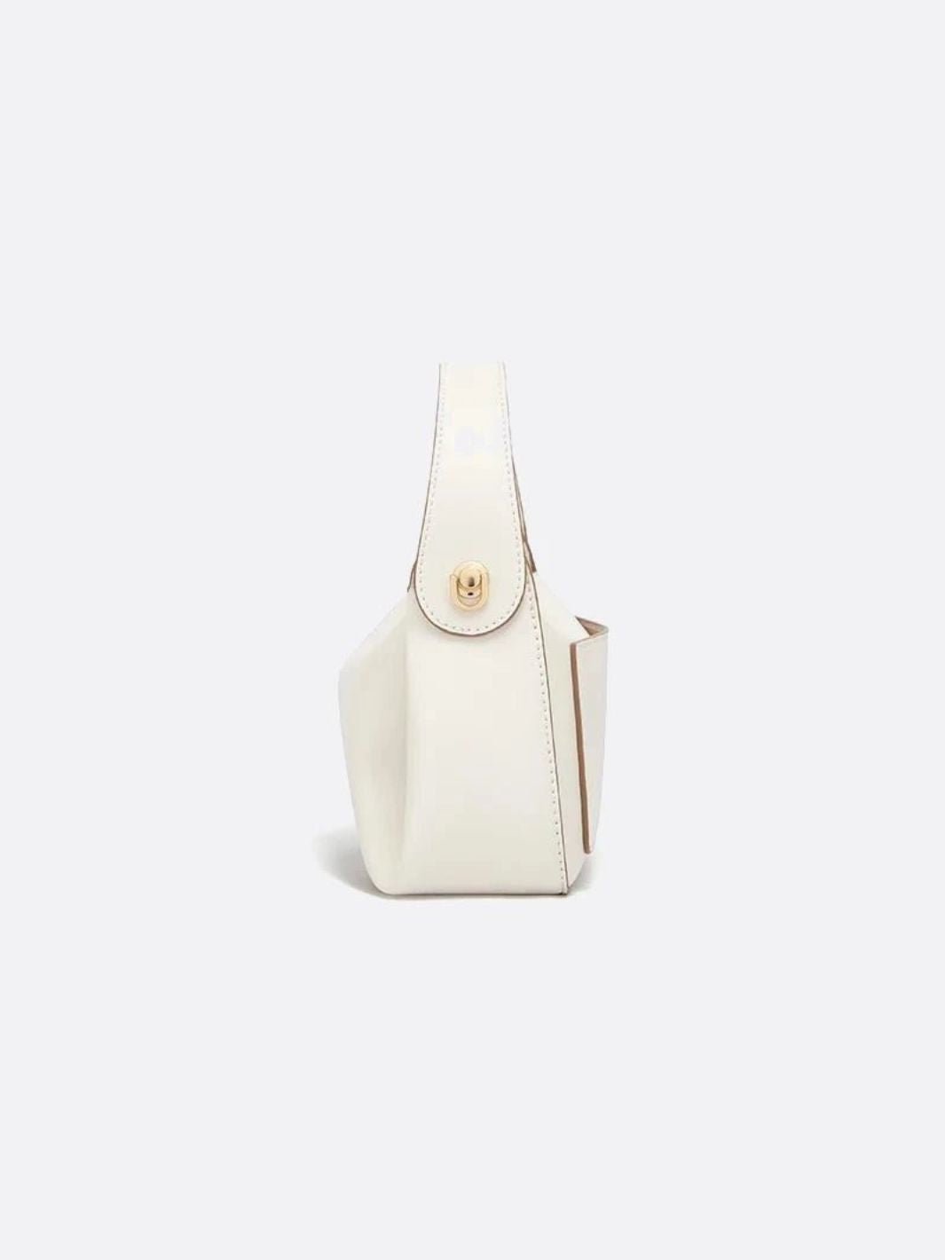 Bolso pequeño de piel blanca
