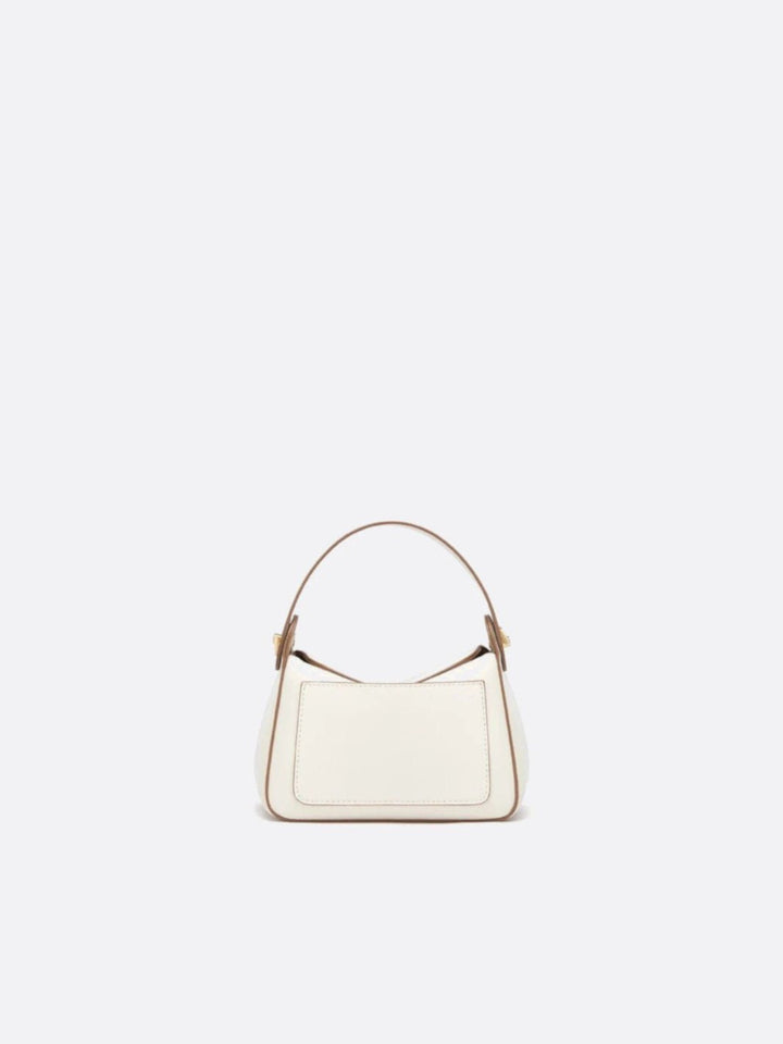 Bolso pequeño de piel blanca<br> Vivara