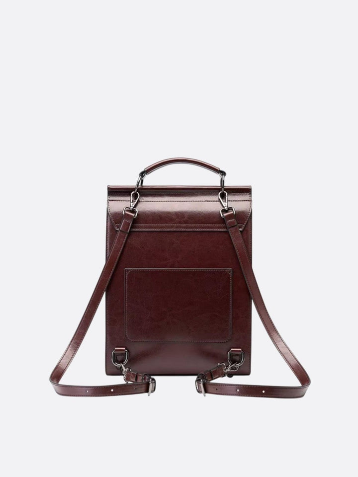 Mochila de cuero<br> Bostonia