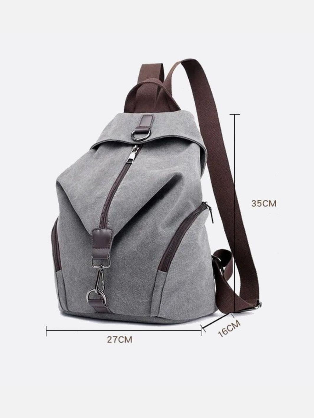 Mochila de lona