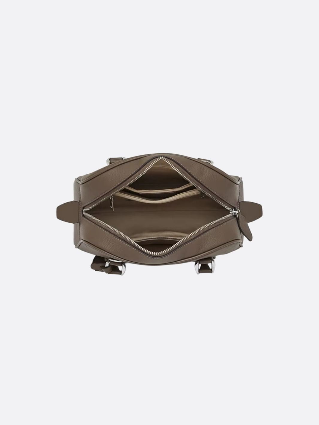 Bolso de bolos de piel