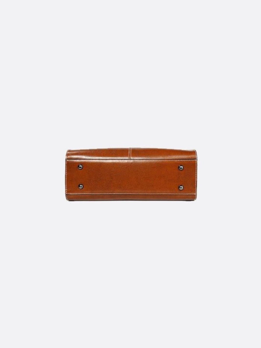 Bolso de mano de cuero vintage<br> Galvani