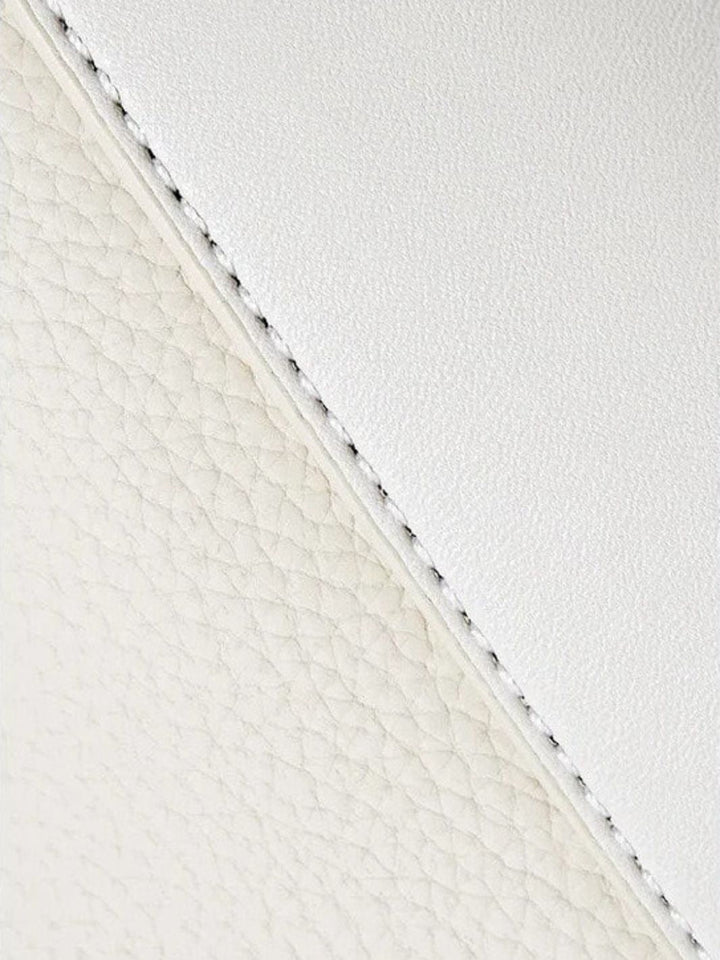 Bolso de piel cuadrado 