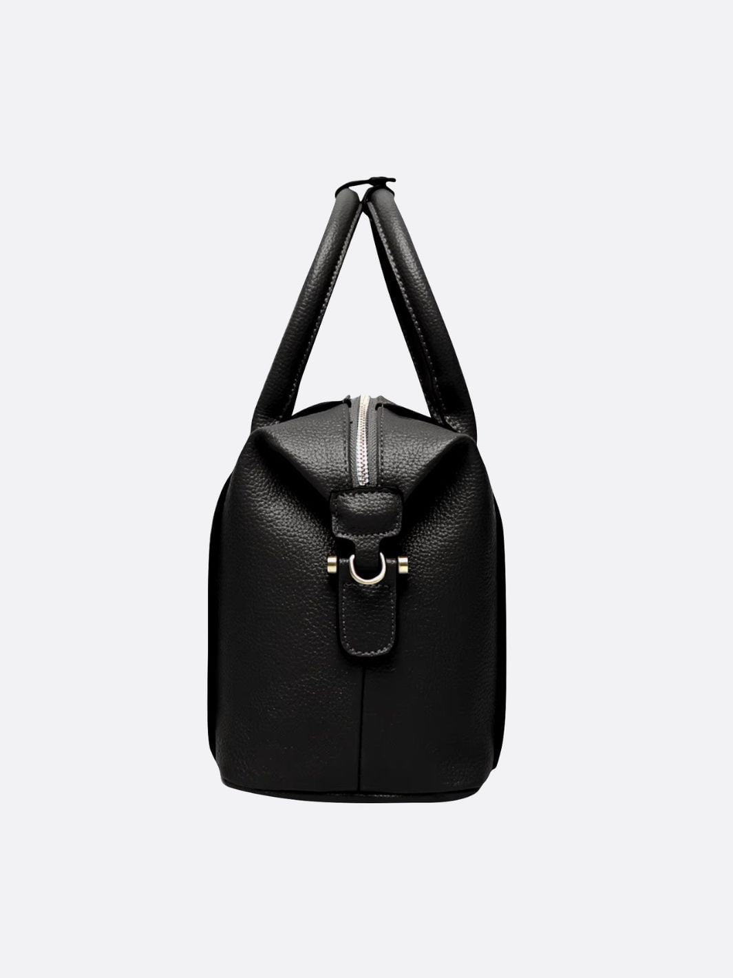 Bolso bowling de piel