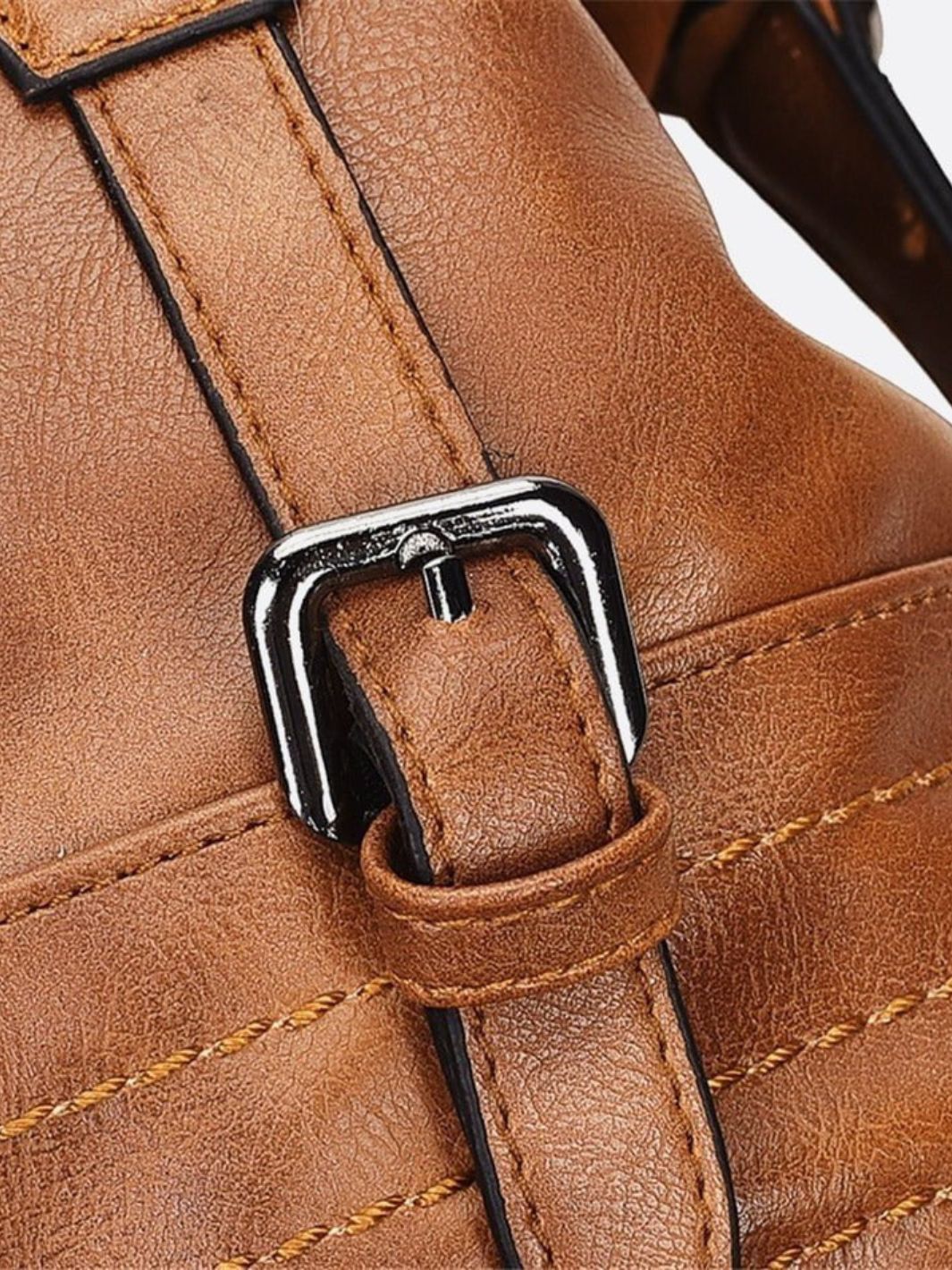 Bolso de cuero retro