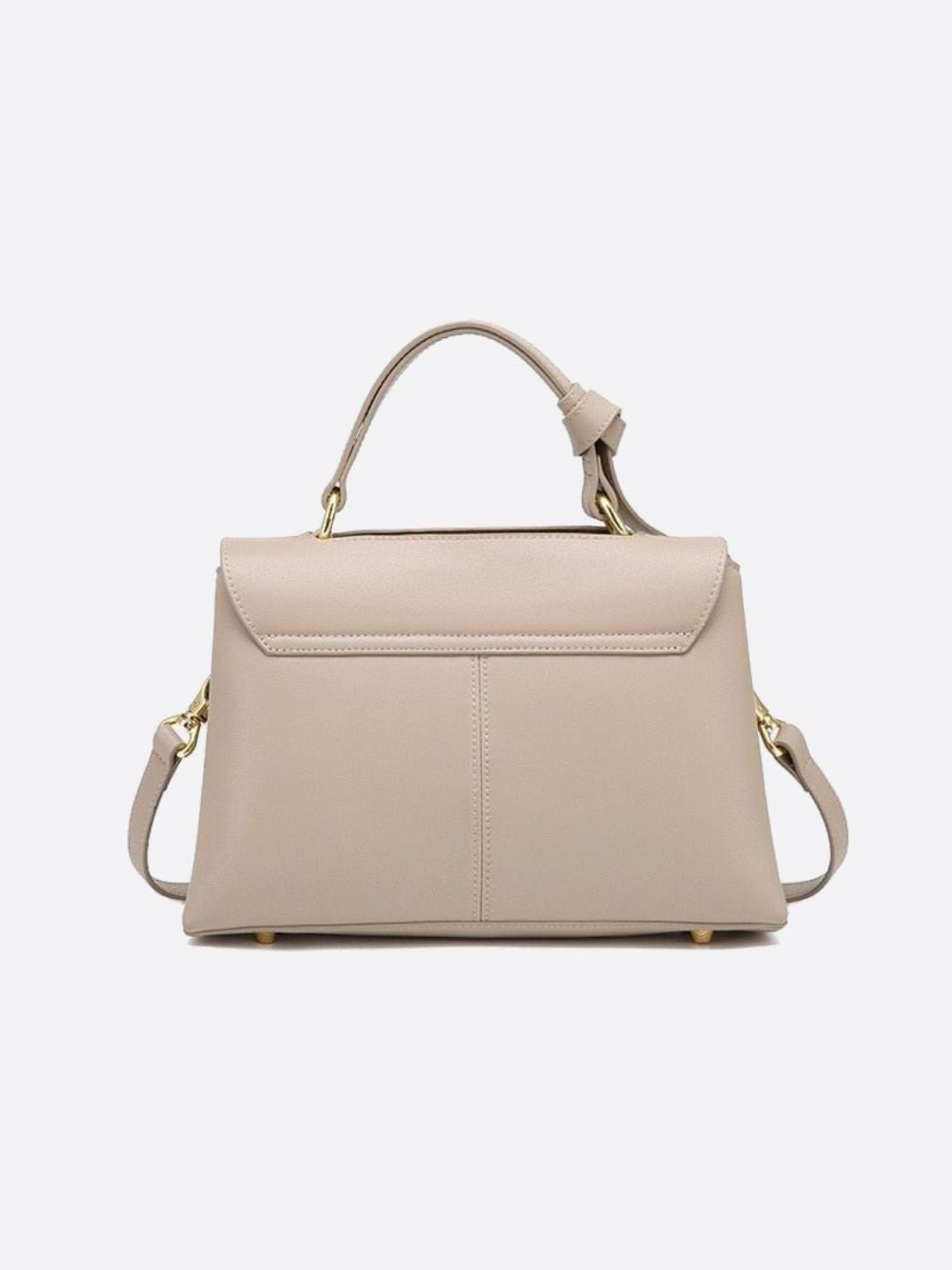 Bolso trapecio de piel 