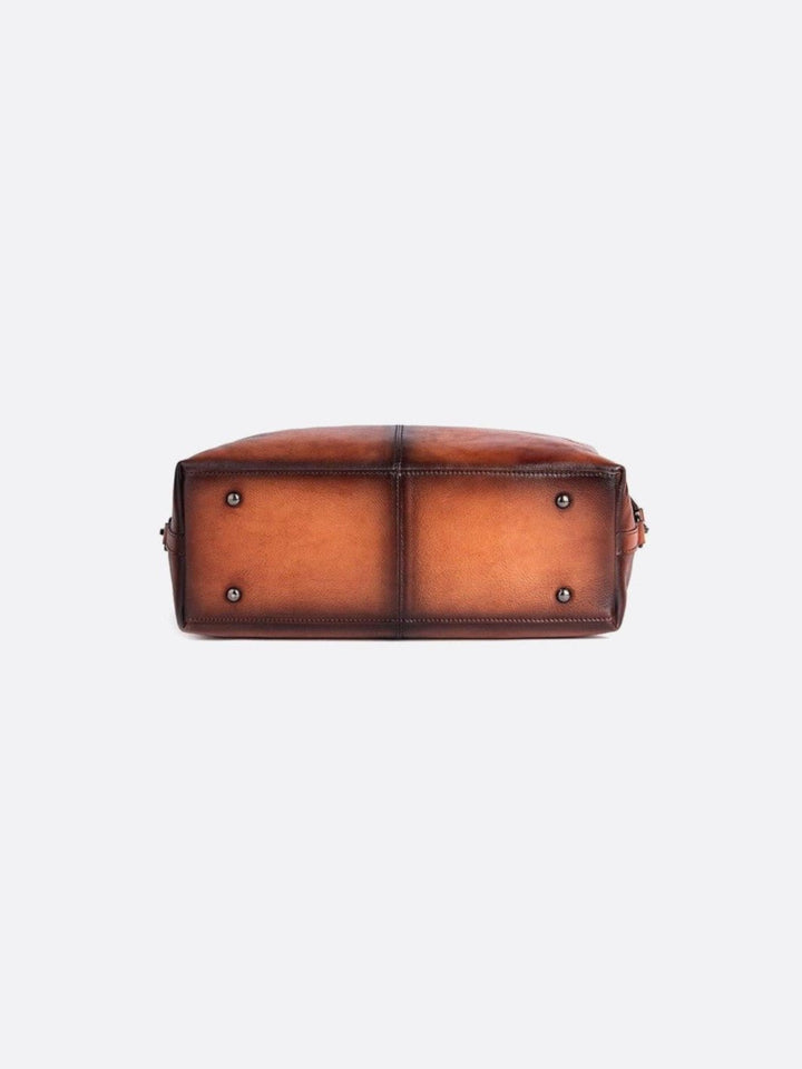 Bolso de cuero vintage<br> dorio