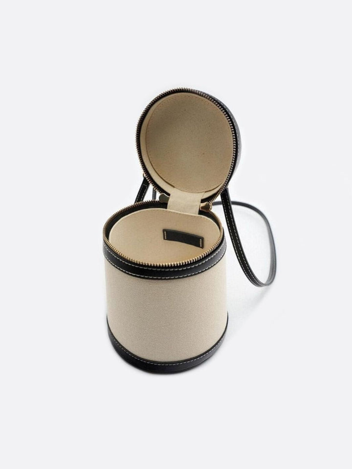 Bolso cilíndrico 