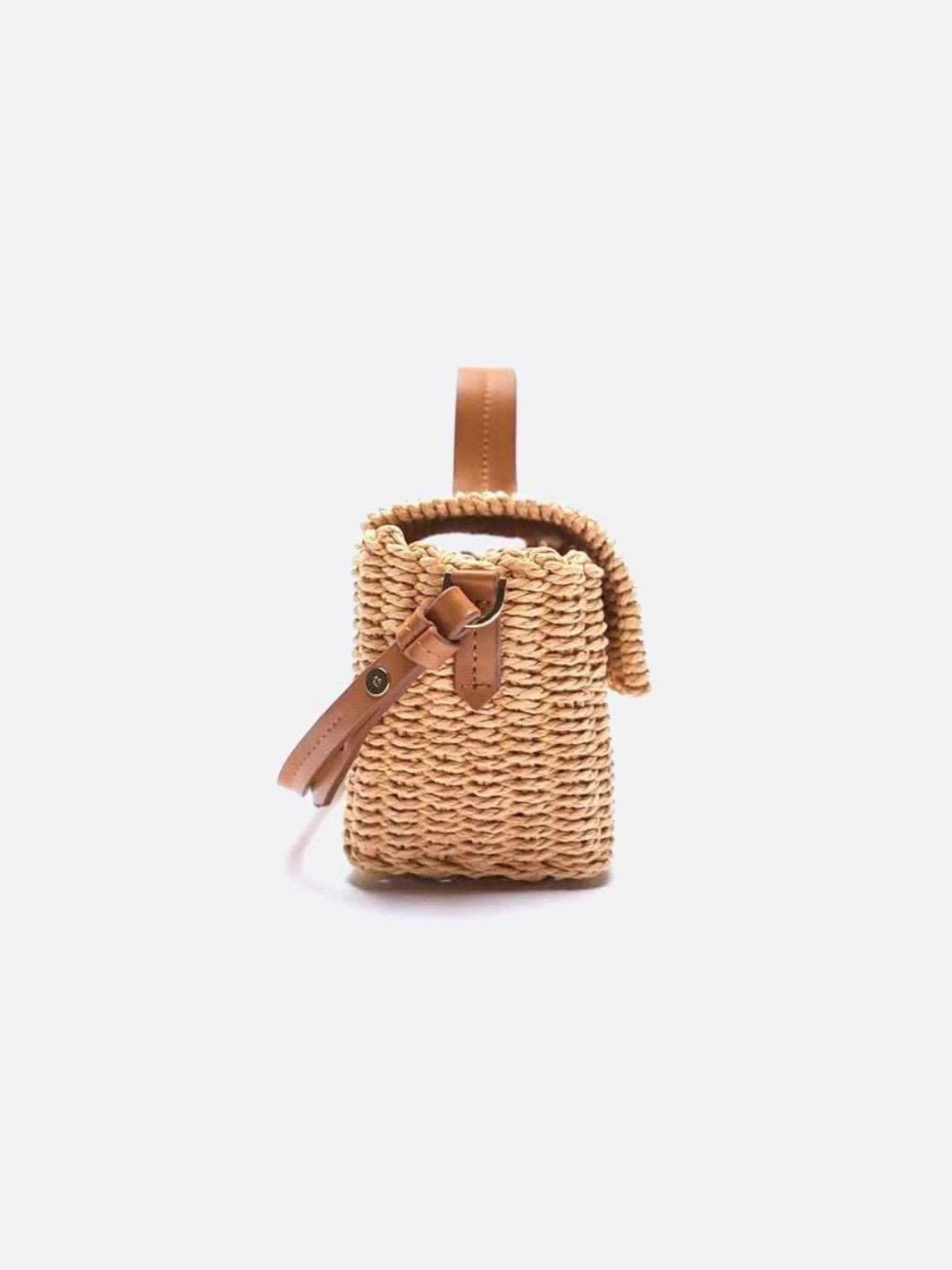Bolso de mano con cordón