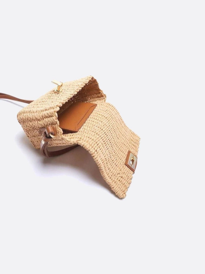 Bolso de mano con cordón