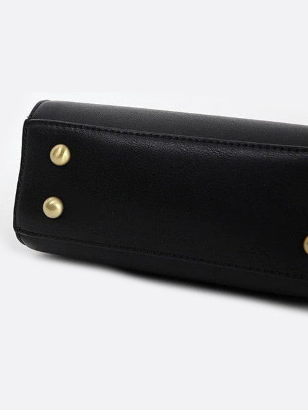 Bolso de mano de cuero retro