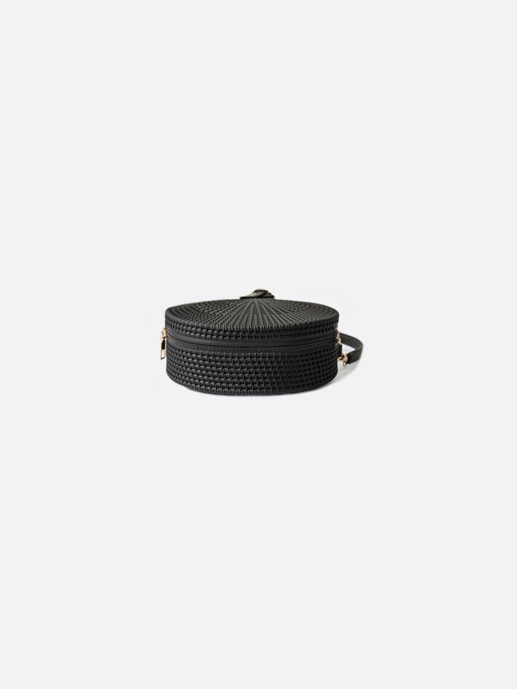 Bolso redondo de piel<br>Amira