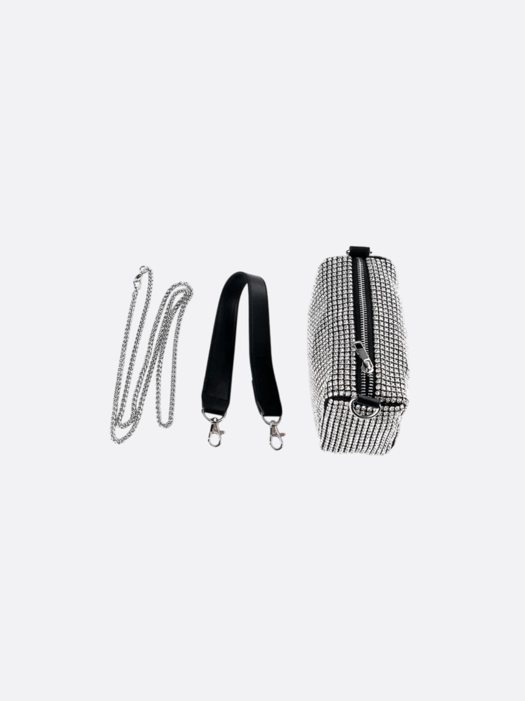 Bolso de hombro con diamantes de imitación<br>Aurore