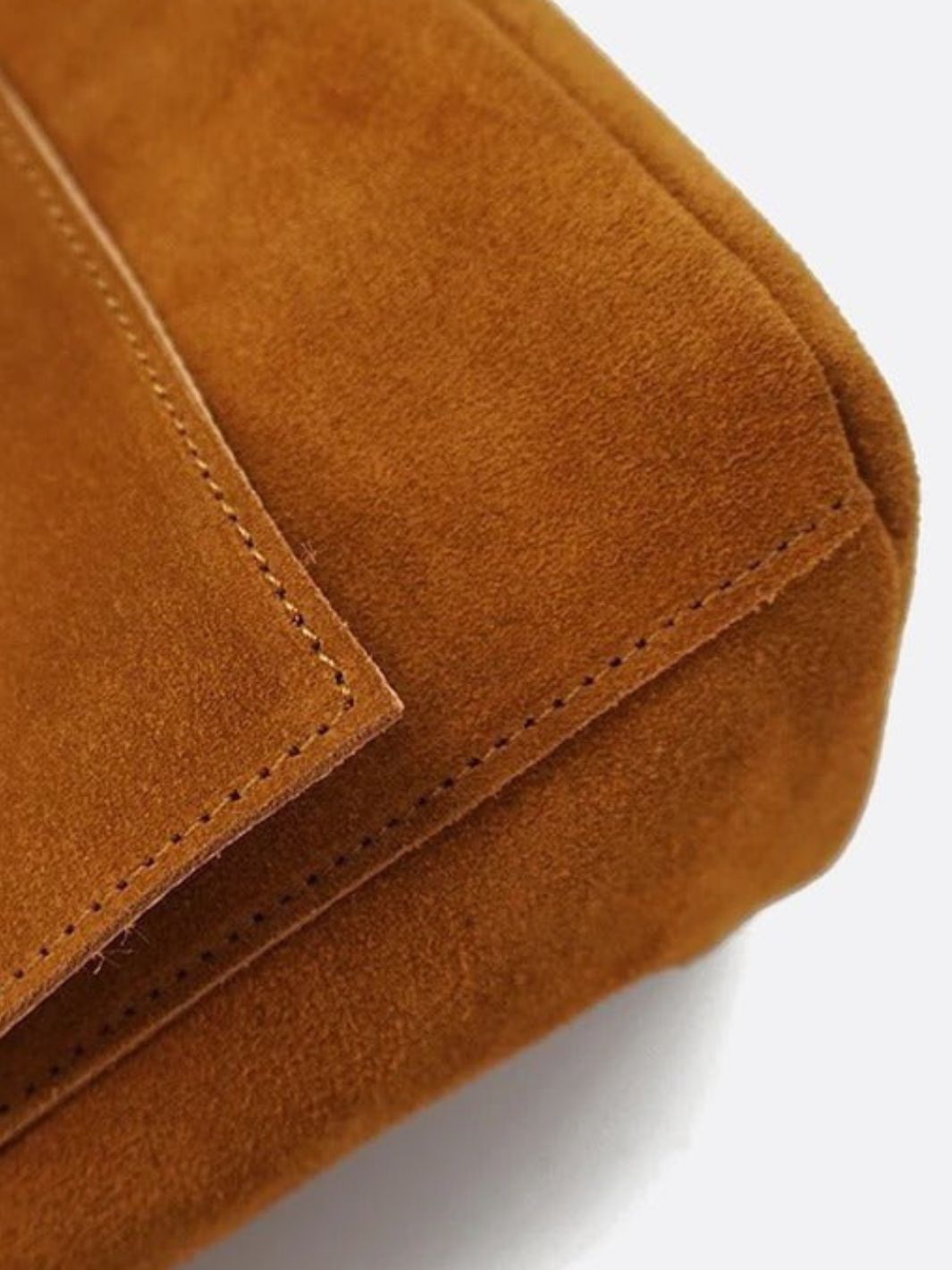 Bolso bandolera de ante
