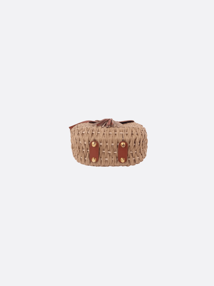 Bolso de paja tipo cartera<br> Riva