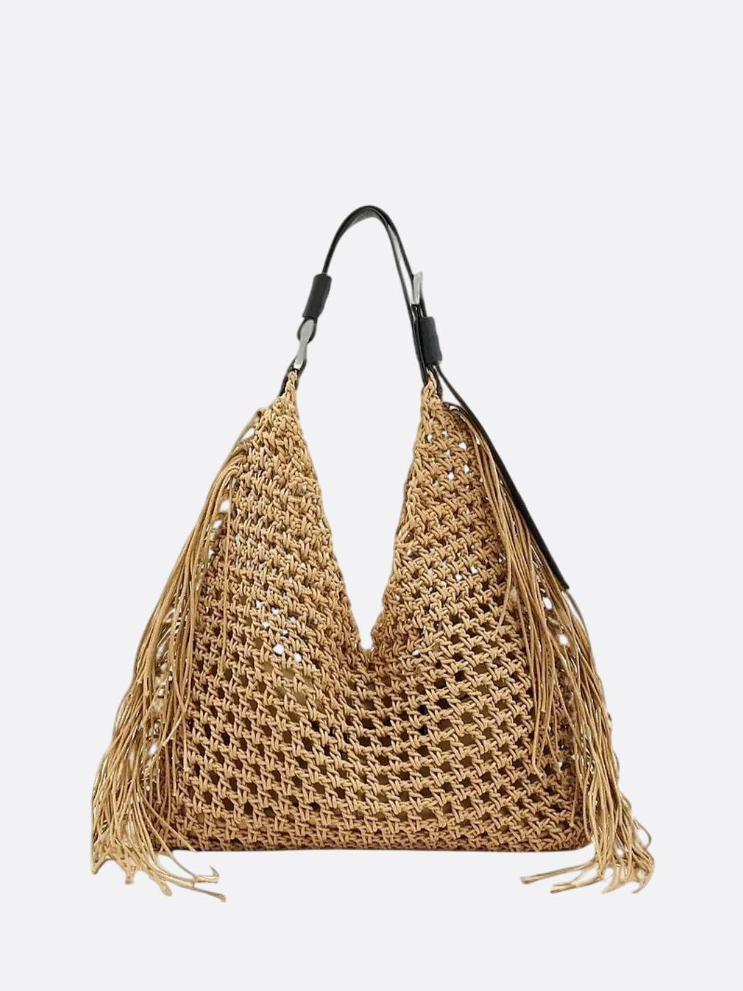 sac bohème paille