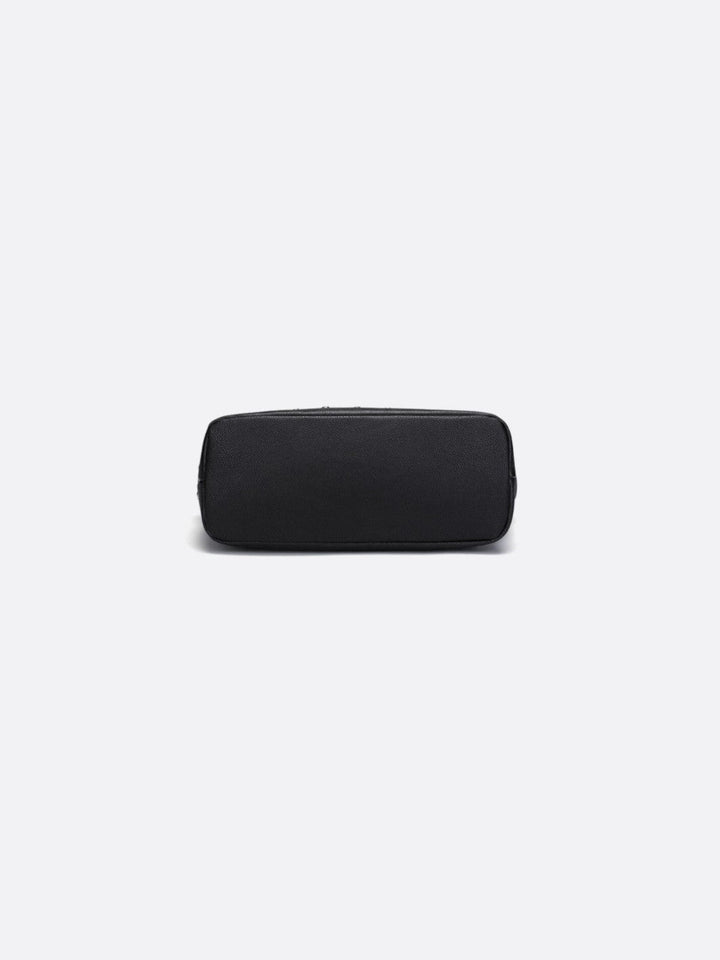 Bolso de mano en blanco y negro<br> Marvello