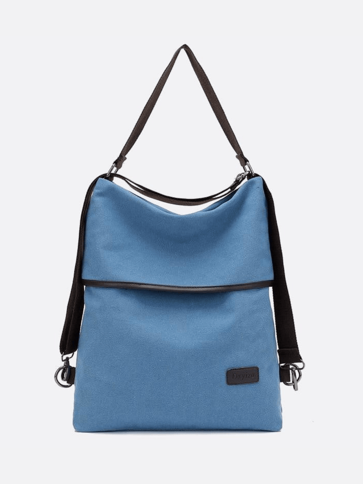 Sac convertible sac à dos bleu
