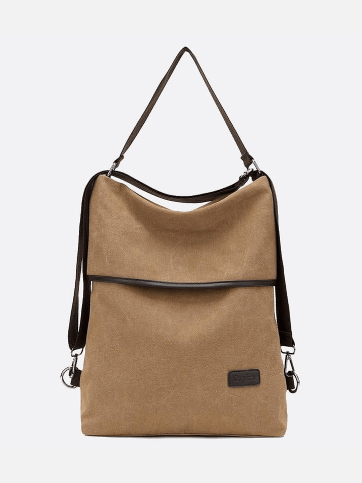 Sac convertible sac à dos camel