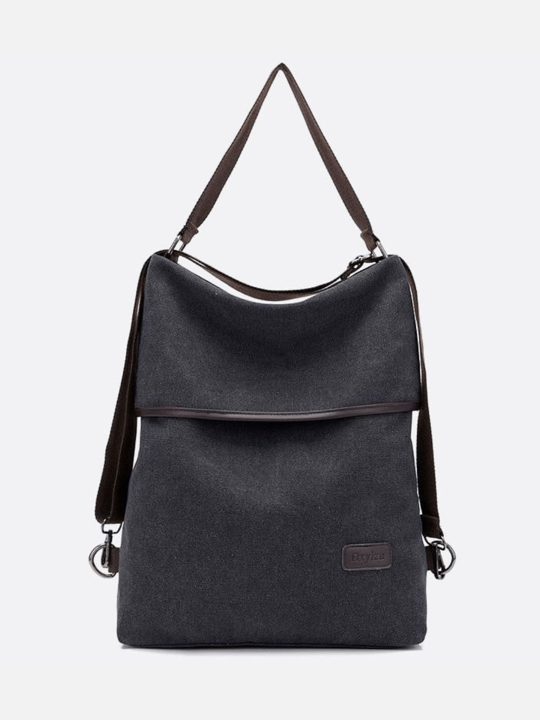 Sac convertible sac à dos noir