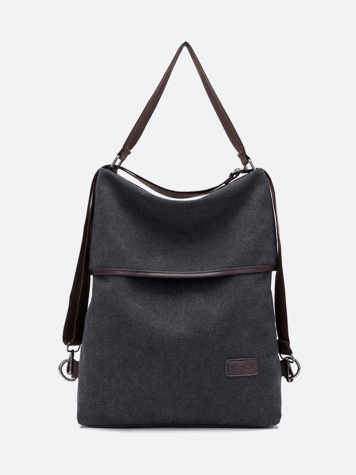 Sac convertible sac à dos noir