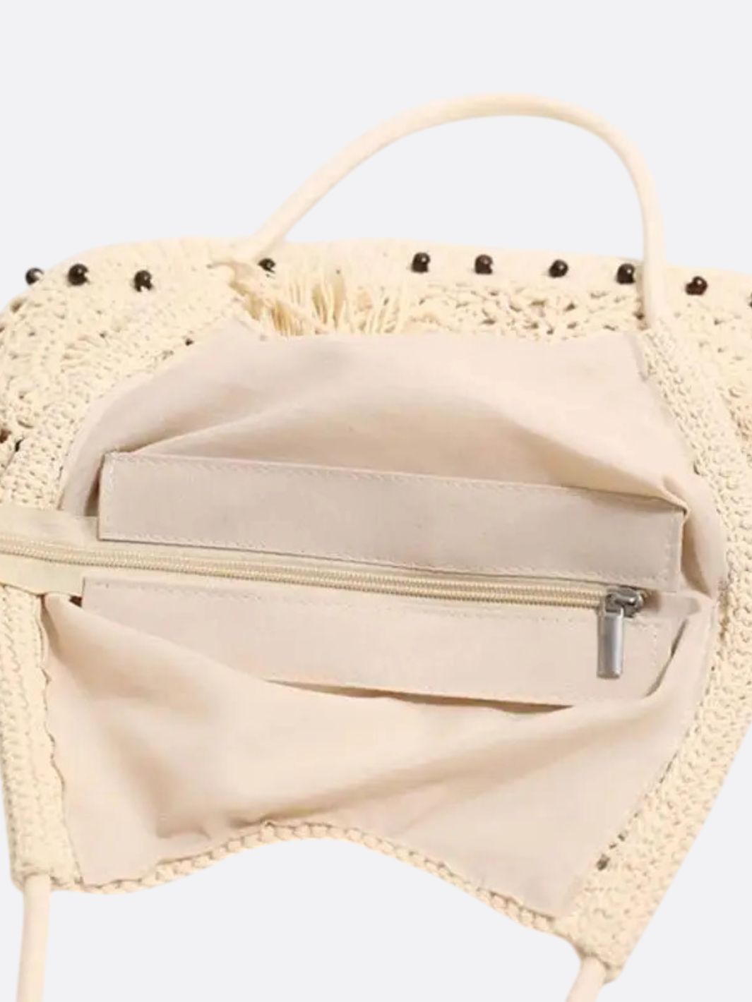 Bolso de hombro de crochet