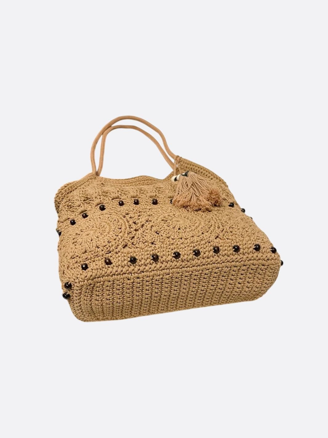 Bolso de hombro de crochet