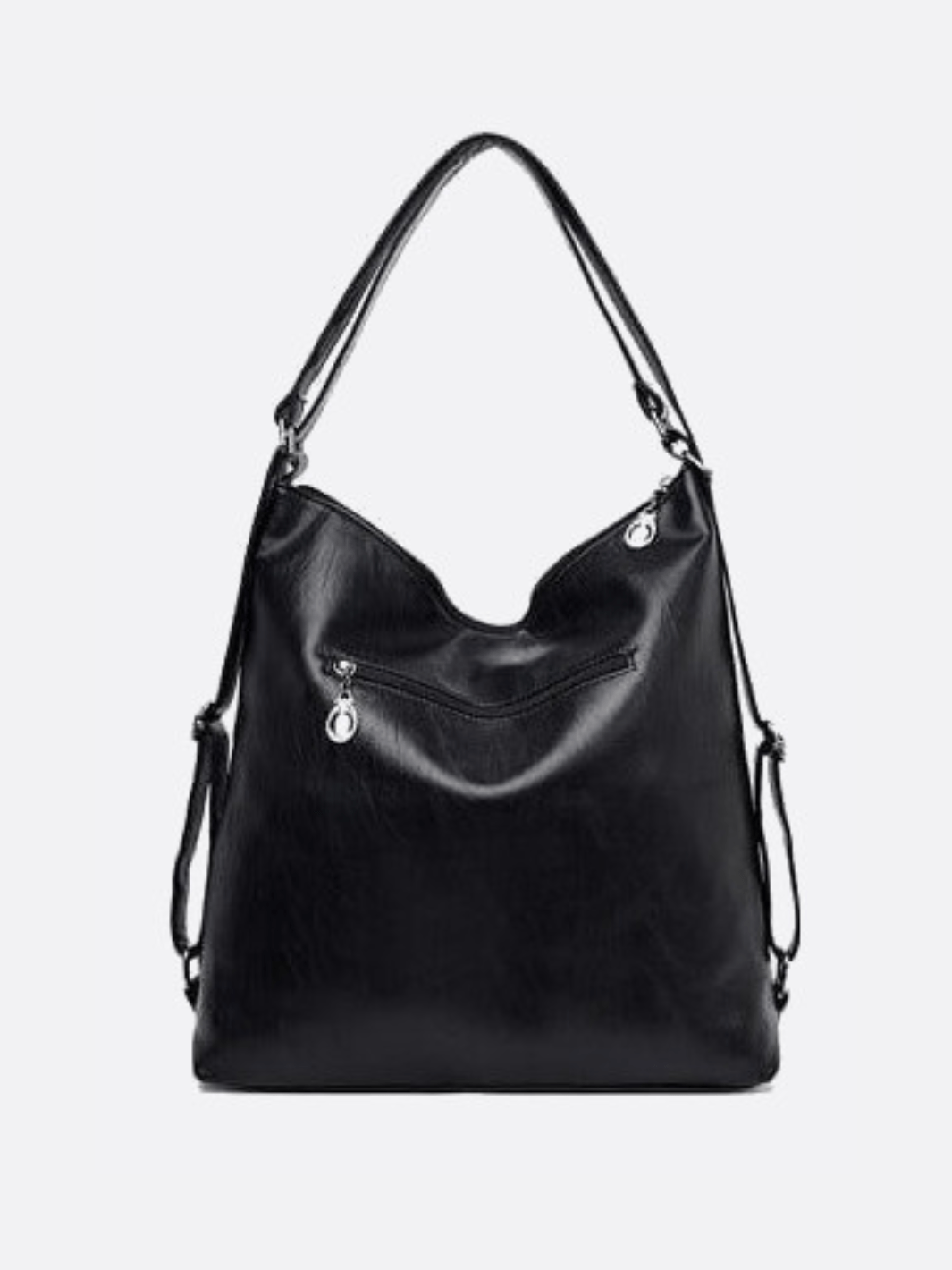 Bolso bandolera de piel convertible en mochila