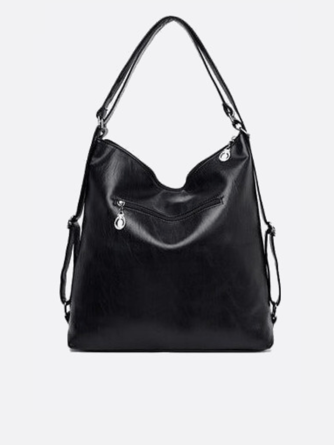 Bolso bandolera de piel transformable en mochila<br> Orvane