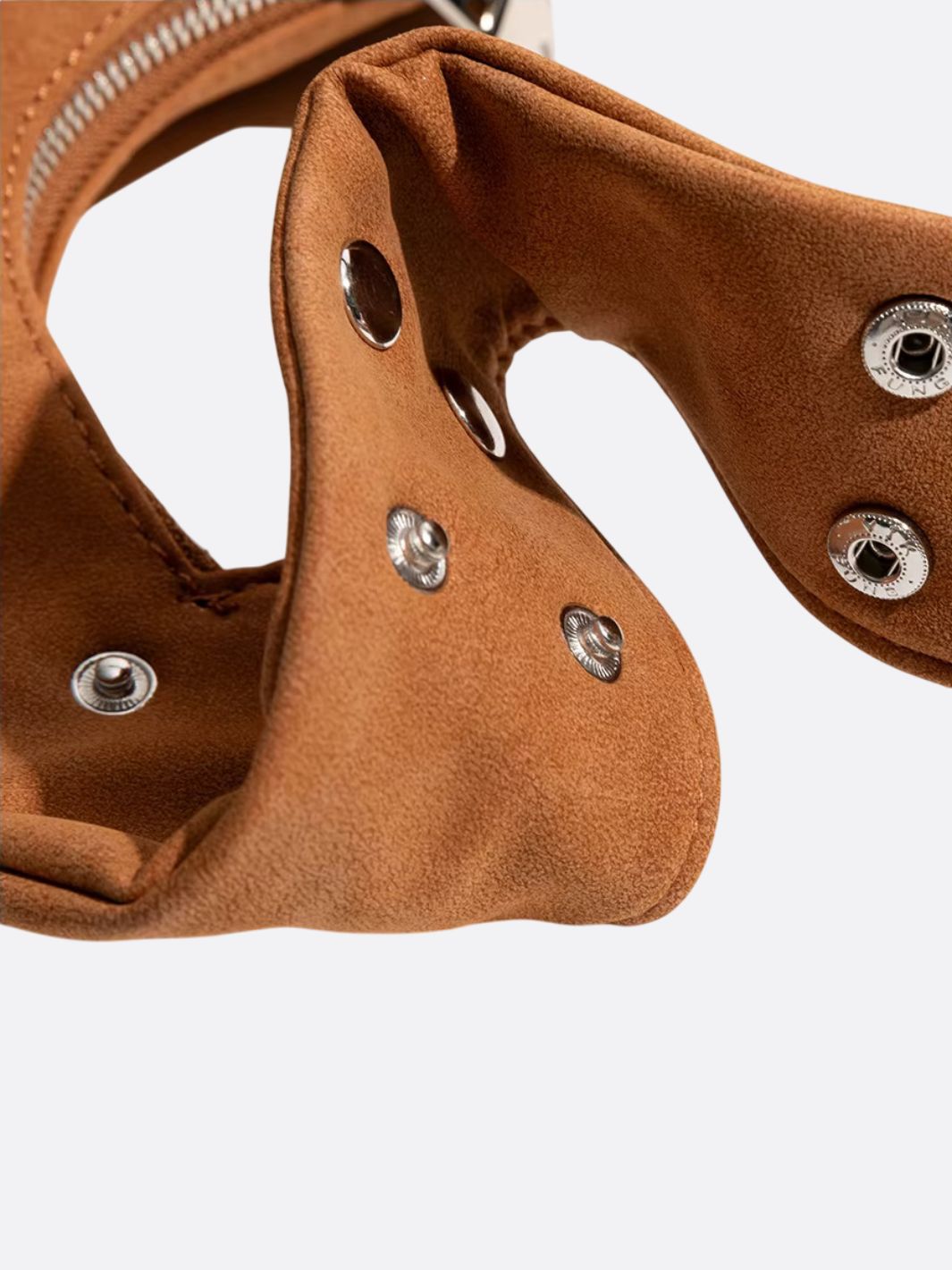 Bolso hobo de ante
