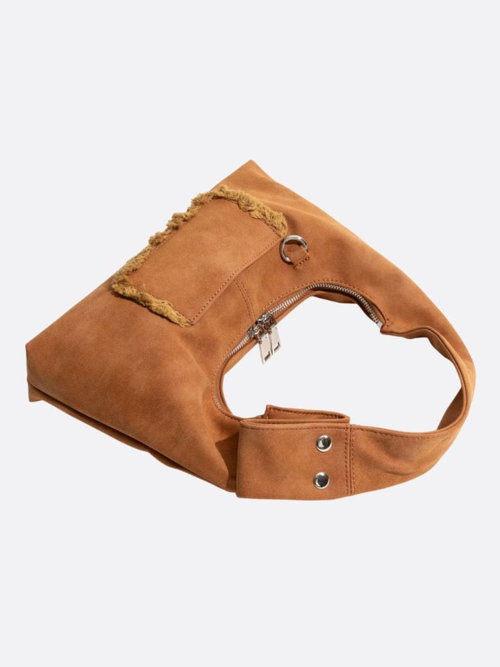 Bolso hobo de ante