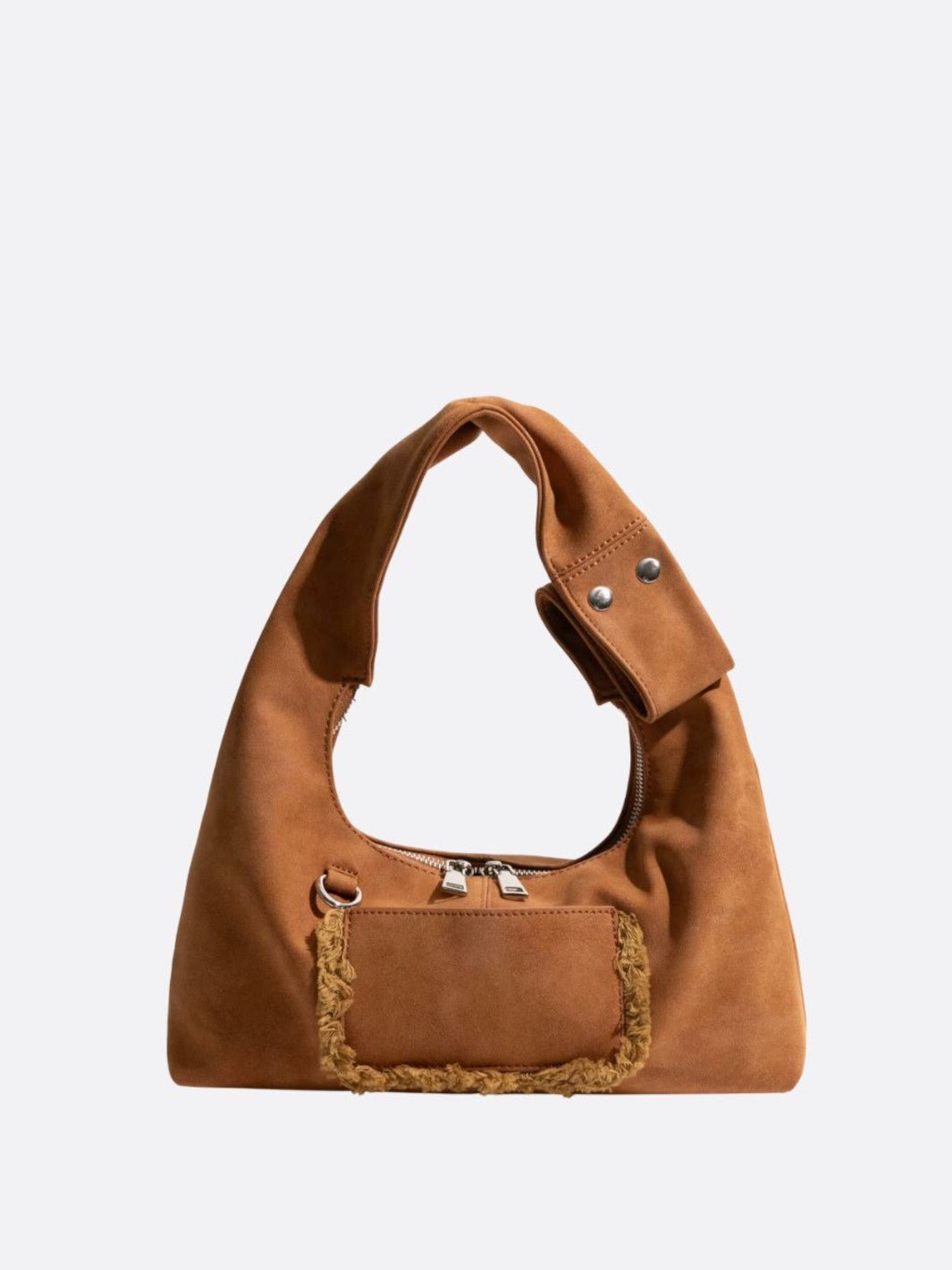 sac daim hobo camel