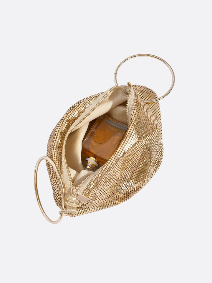 Bolso de noche dorado