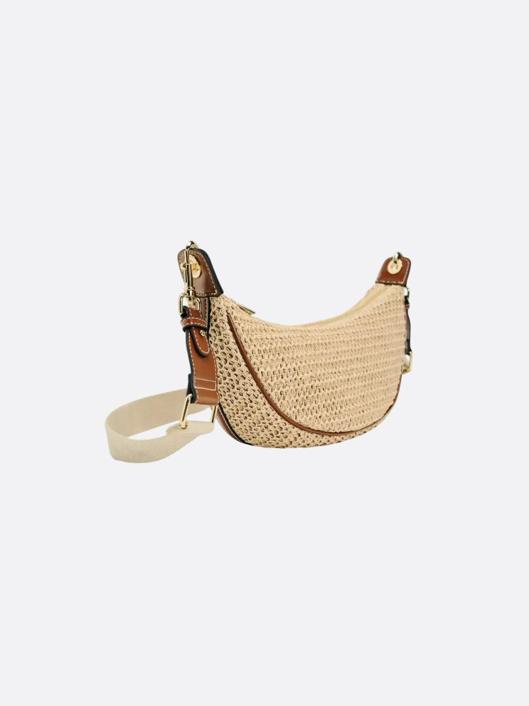 sac paille bandoulière