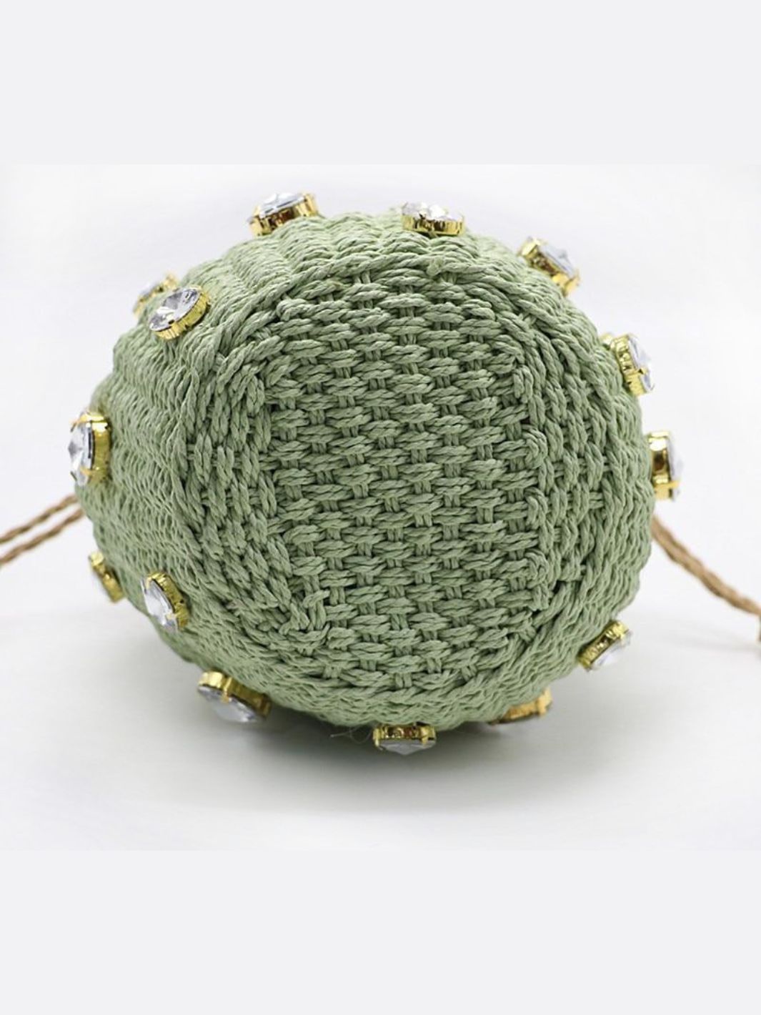 Bolso de cuerda trenzada
