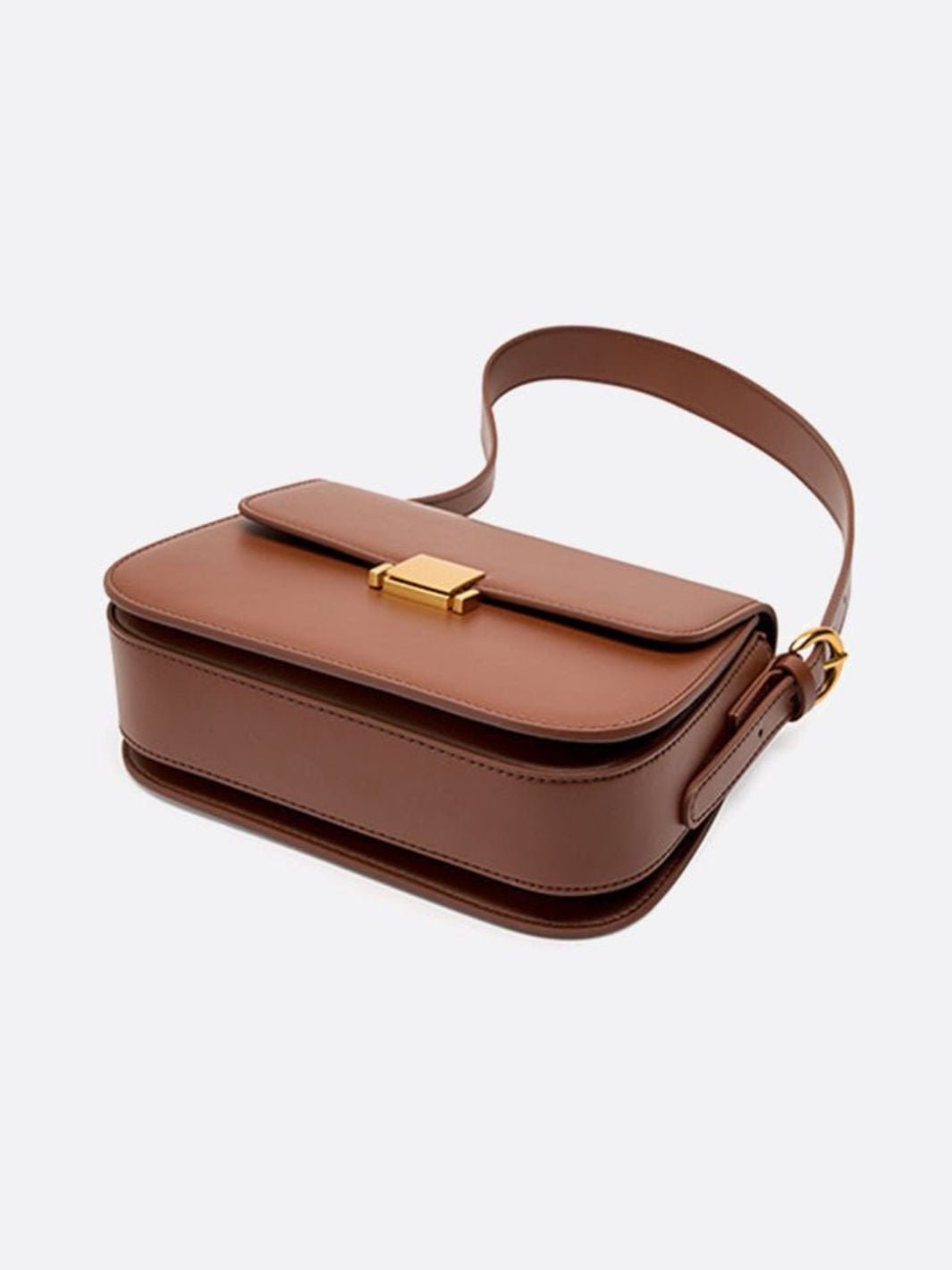 Bolso bandolera de piel