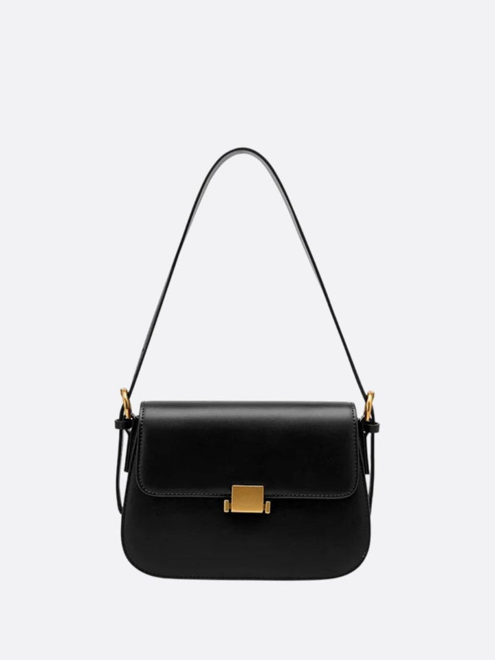 sac épaule cuir noir