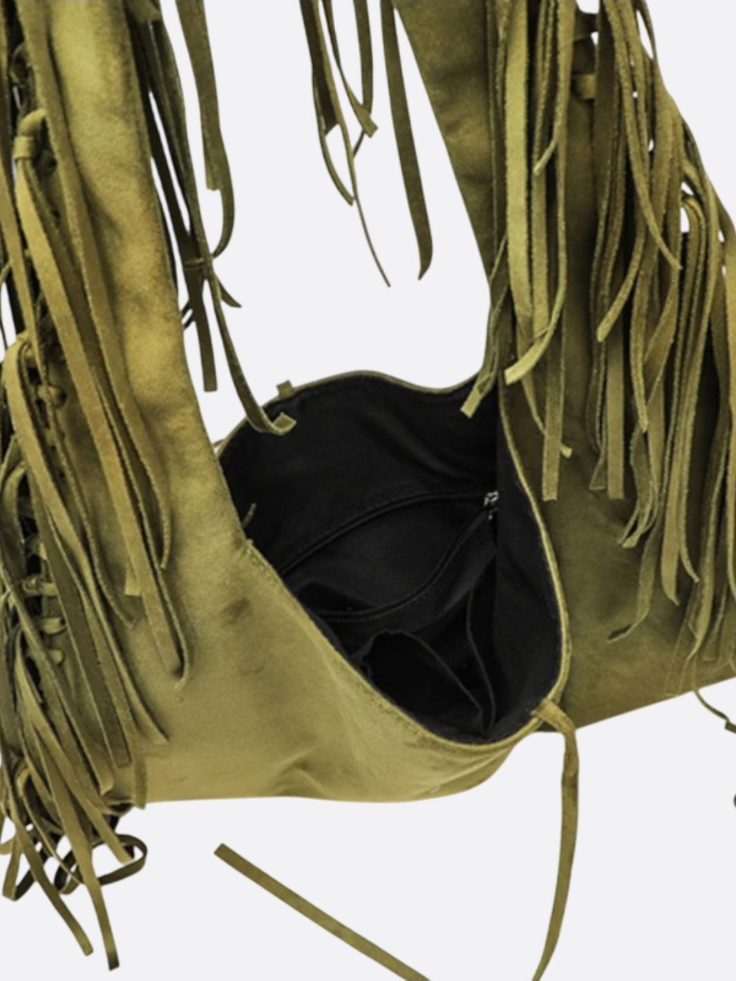 Bolso tote de ante