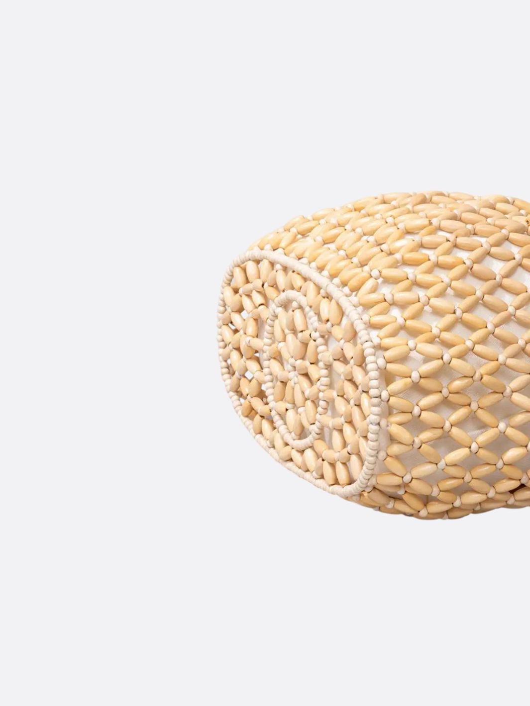 Bolso de mano con perlas