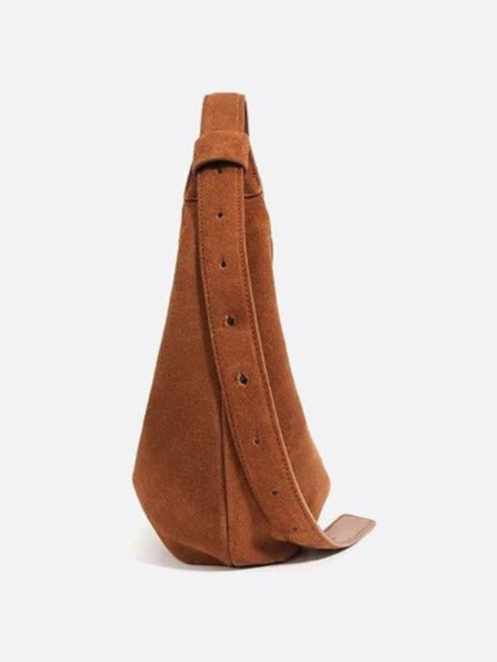 Bolso hobo de ante