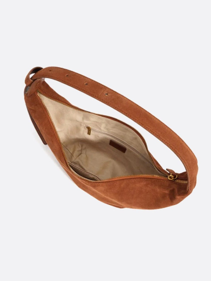 Bolso hobo de ante