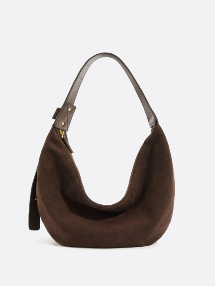 Bolso hobo de ante