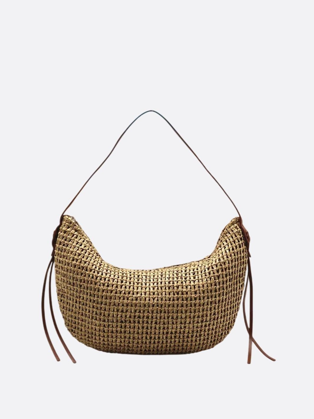 sac hobo paille