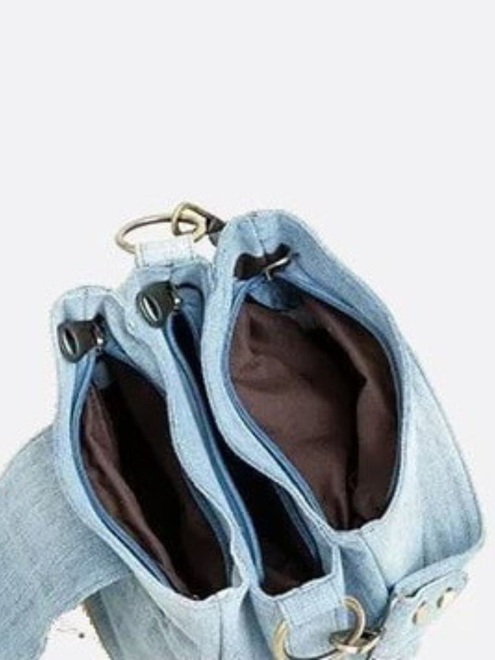 Bolso bombonera vaquero