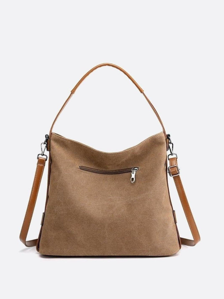 Bolso de lona multicolor