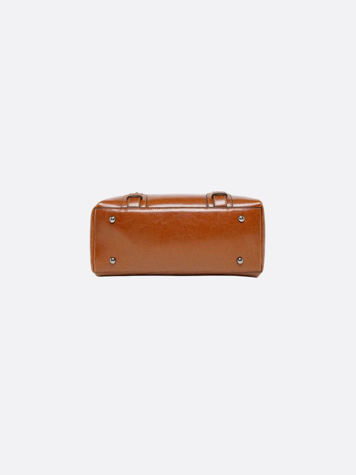Bolso de cuero vintage<br> Courbet