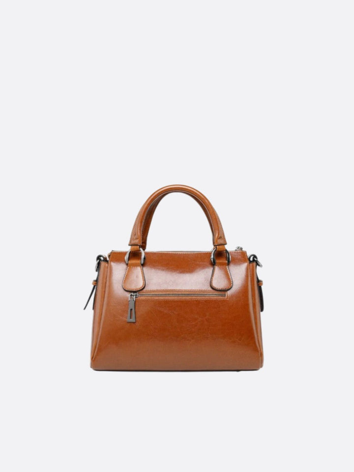 Bolso de cuero vintage<br> Courbet