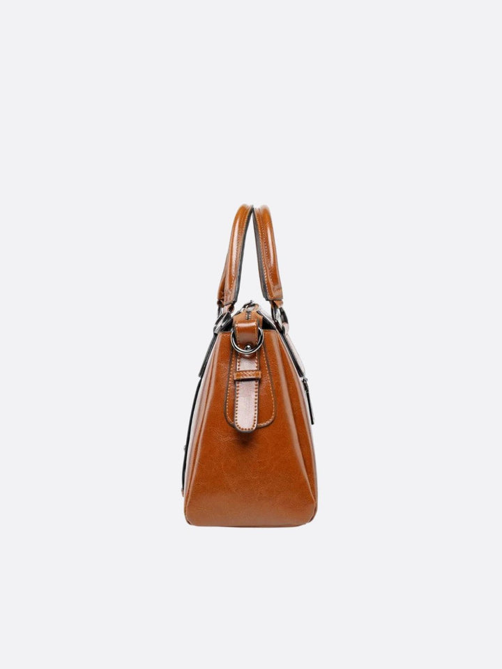 Bolso de cuero vintage<br> Courbet